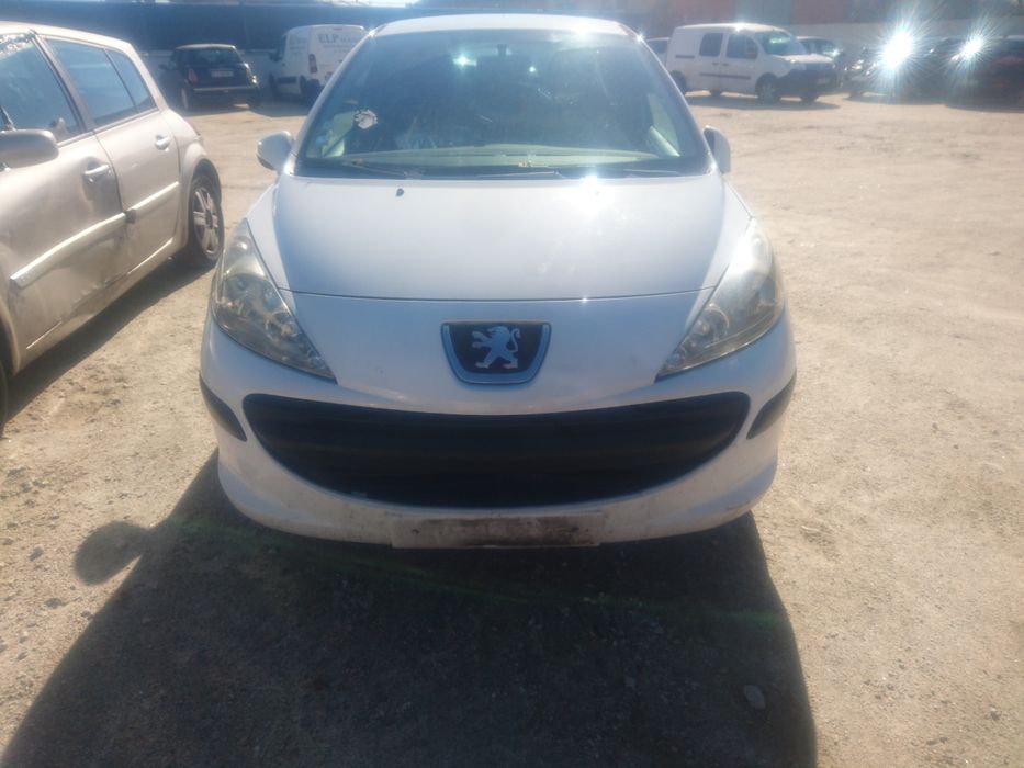 Peugeot 207 1.6 HDI 90cv 9HX para peças, caixa, porta, frente completa