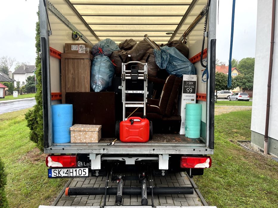 M&S TRANSPORT przeprowadzki kraj/UE, Towary/Utylizacja/PRZEWÓZ