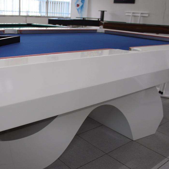 Bilhar - Mesa de Bilhar - Snooker I Azul Branco