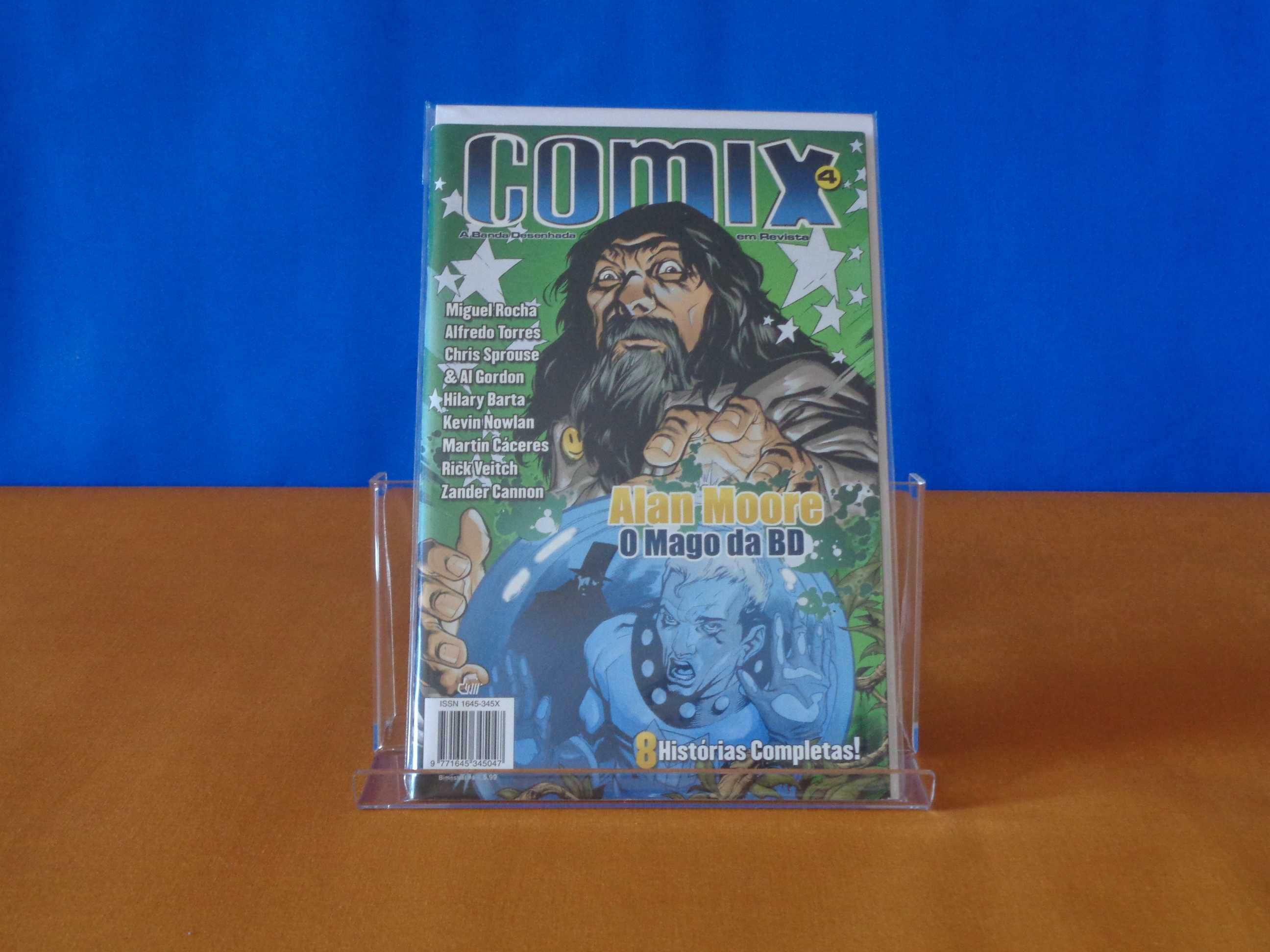 3 Revistas "Comix". Editora Devir. 2002.