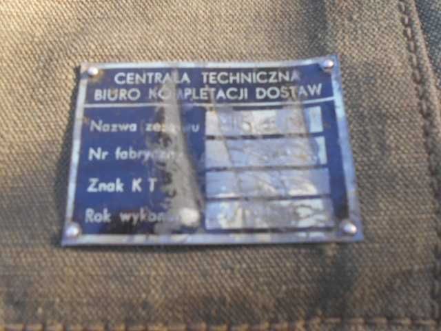 zestaw ślusarski, przenośny w pokrowcu wojskowy-oryginał