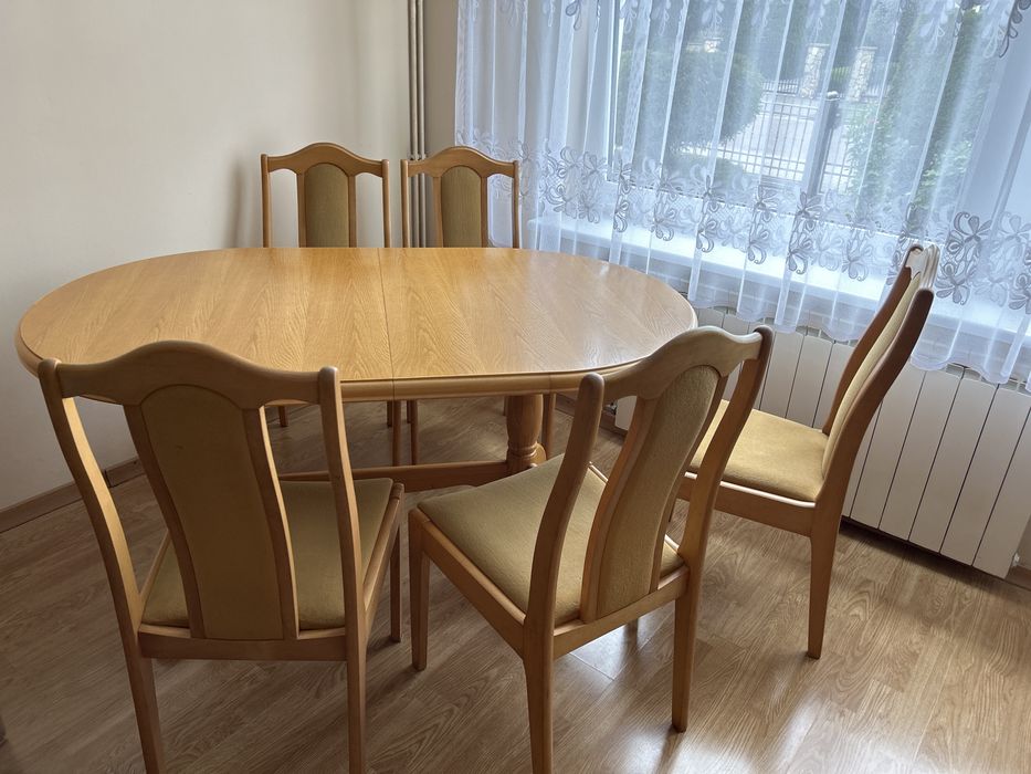 Stół dębowy rozkladany