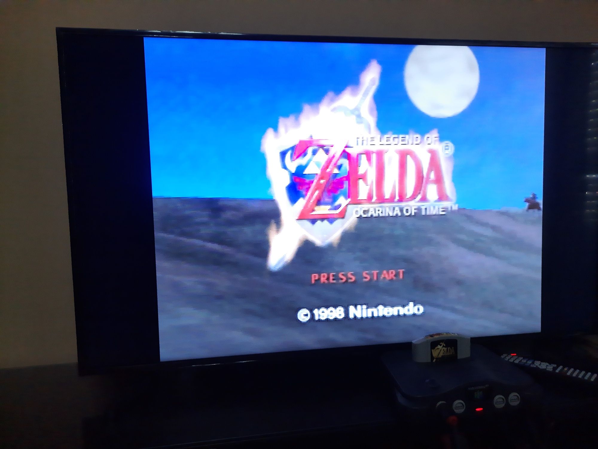 Zelda Ocarina of Time Nintendo 64