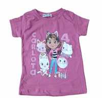 Bluzka t-shirt dla dziewczynki Koci Domek Gabi 104