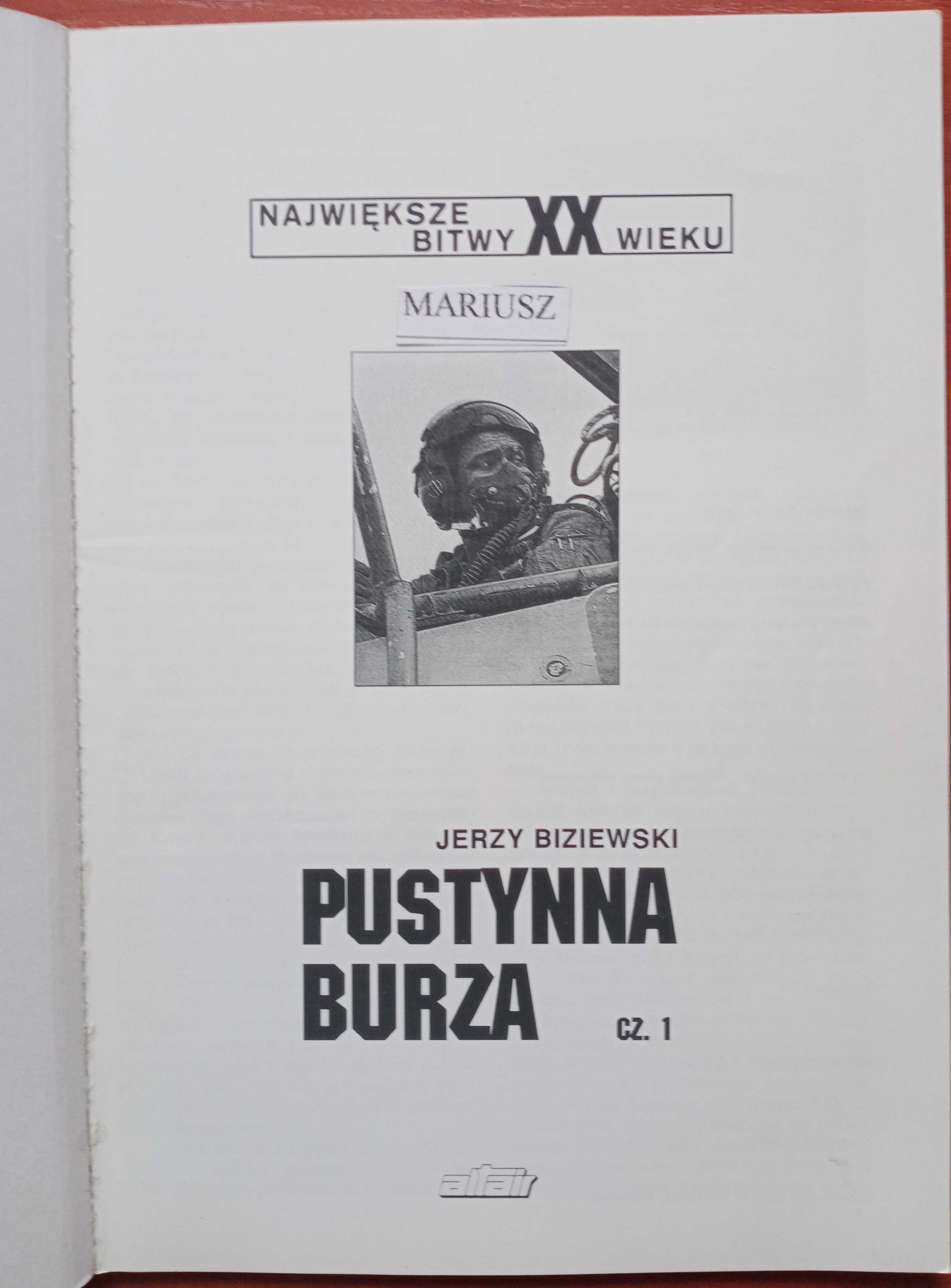 Jerzy Biziewicz, Pustynna burza