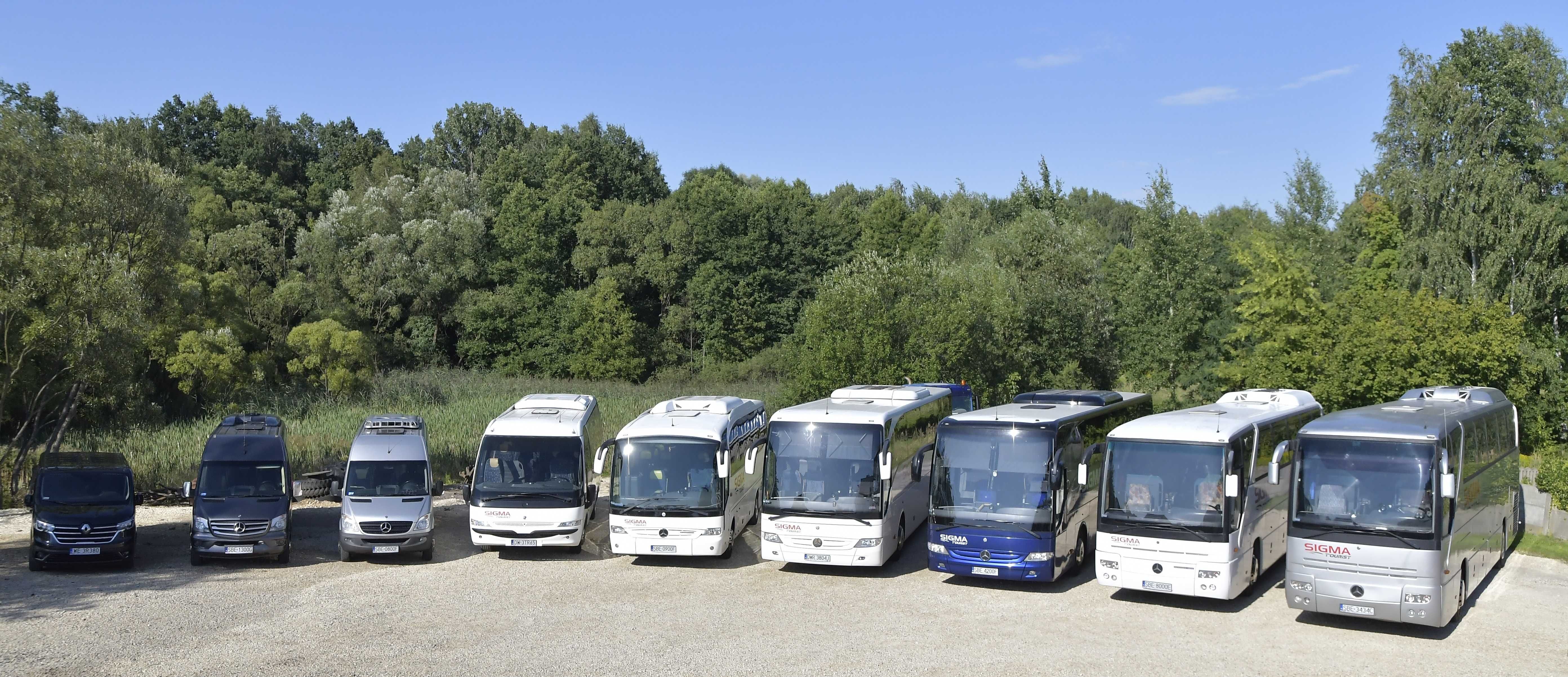 Wynajem autokarów busów autokar bus Katowice przewóz pracowników osób