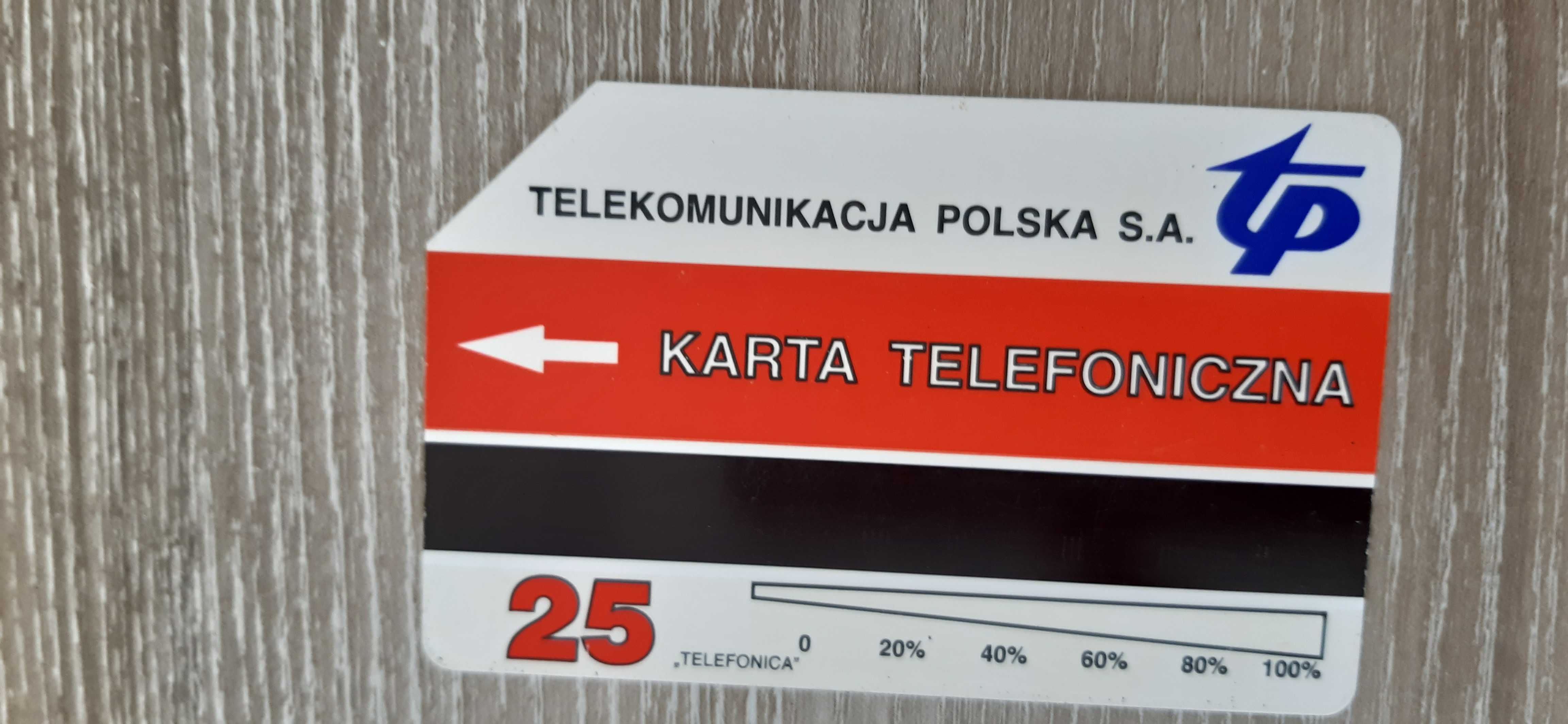 karta telefoniczna TP Olsztyn