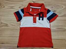 Koszulka bluzka polo Tommy Hilfiger 12-18m 86cm