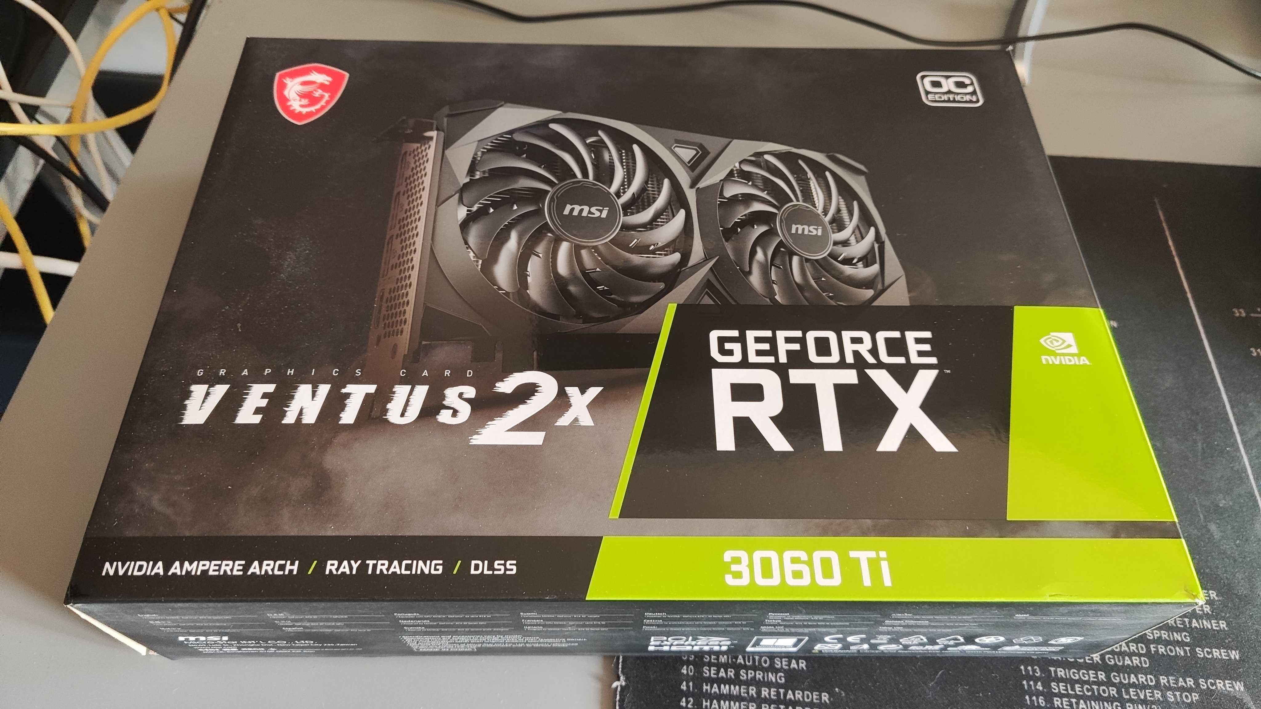 MSI RTX 3060 Ti Ventus 2X OC V1 LHR 8GB GDDR6