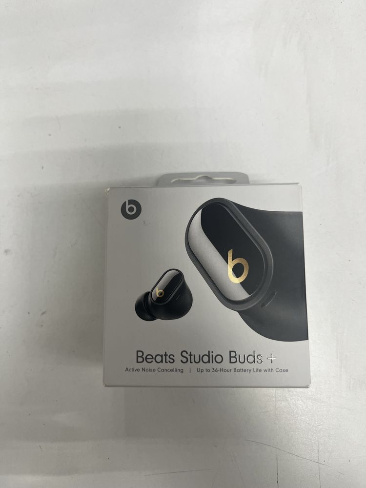 Навушники Beats Studio Buds + (чорний + золотий)