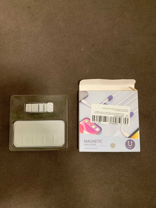 Магнитный держатель для кабелей. MAGNETIC CABLE HOLDER. На 5 кабелей