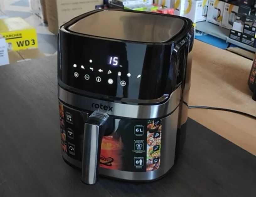 Мультипіч-фритютриця Rotex ROM680-XL, 6л, 1700 Вт, антиприг. покриття