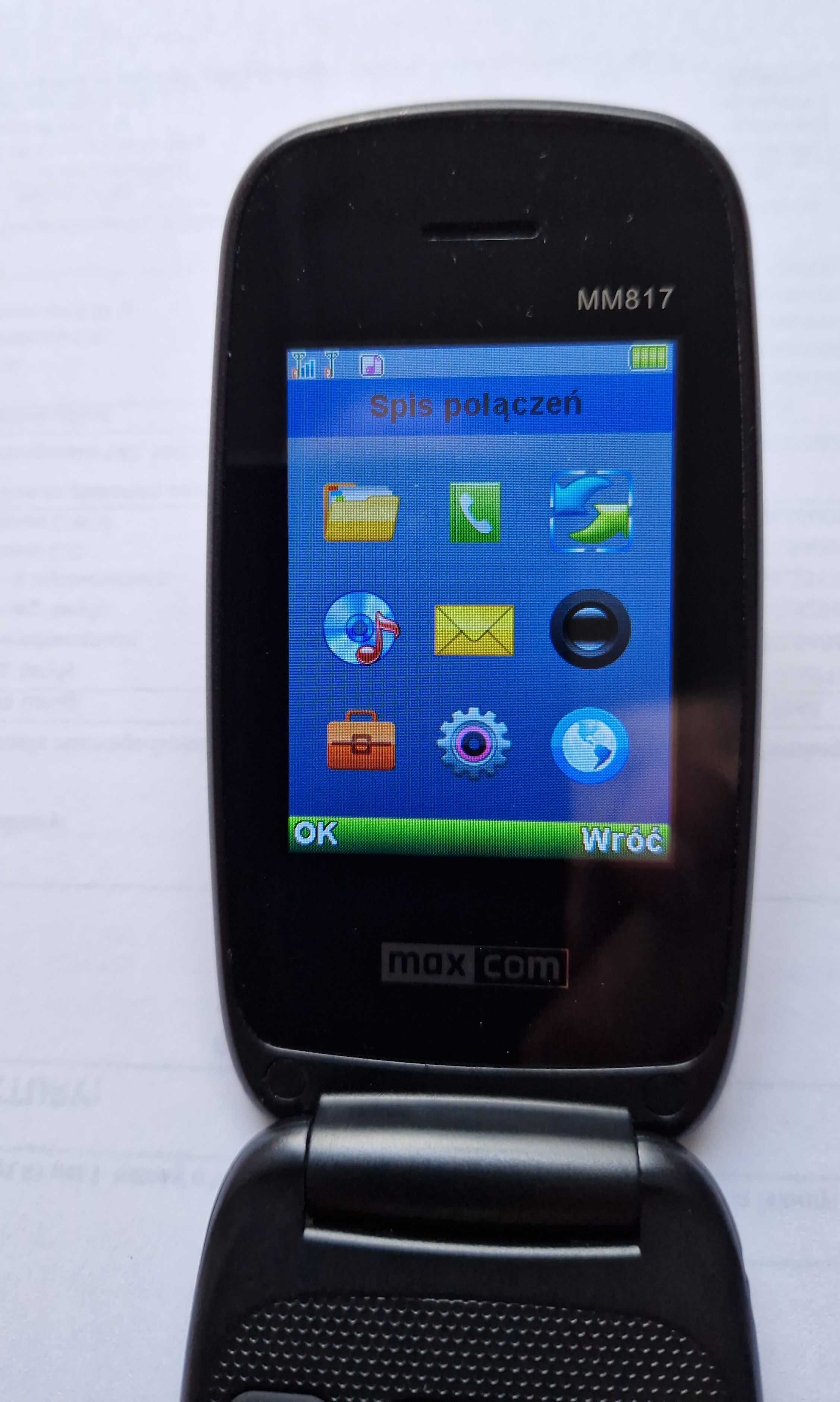 Telefon Maxcom MM817 - prosty dla Seniora - Wrocław