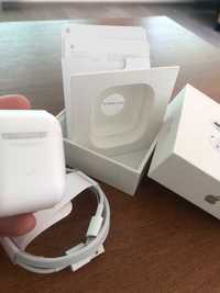 Навушники AirPods 2 + ЧОХОЛ у подарунок