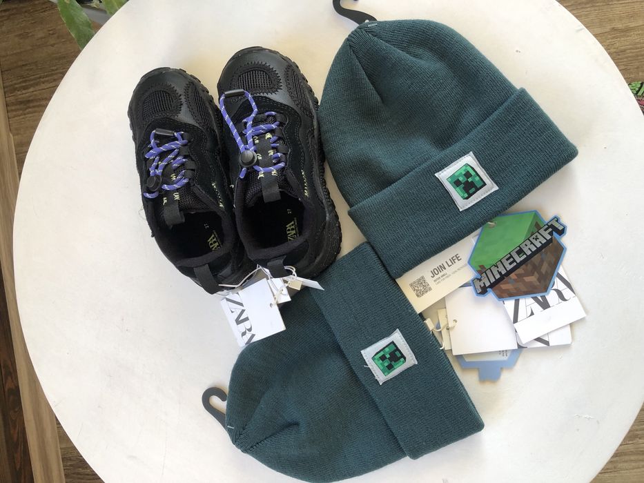 Шапка Zara Minecraft  Among Us 1-3 - 4 роки 50 розмір