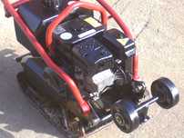placa compactadora\ vibratoria marca ammann 75kg  com motor robin