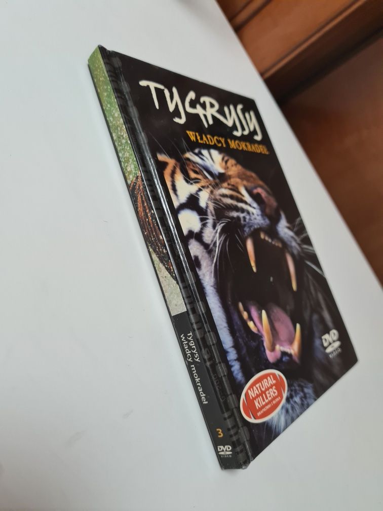 Tygrysy władcy mokradeł - książka z filmem DVD