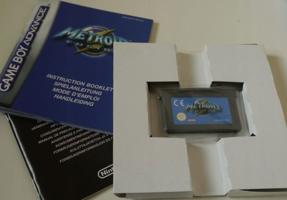 Gra Metroid Fusion game boy advance