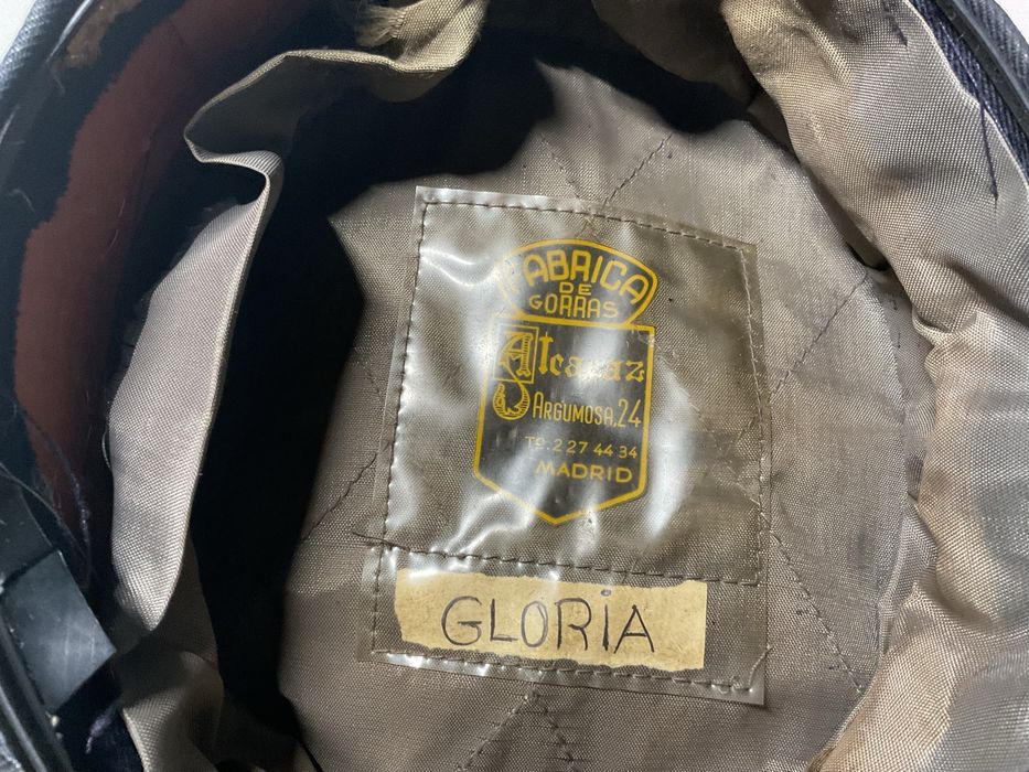 Chapéu, boné antigo da RENFE, caminhos de ferro de Espanha