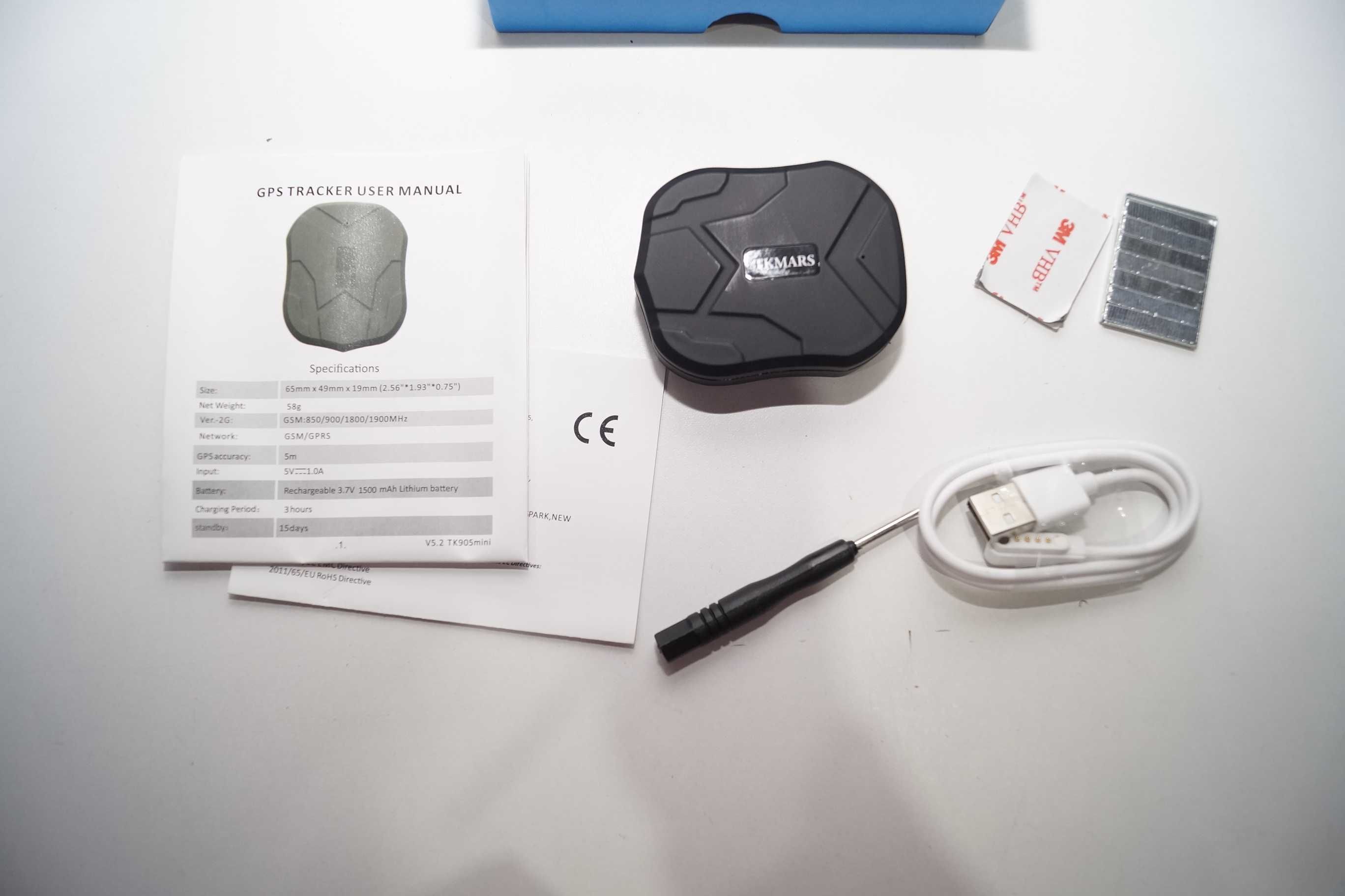 Lokalizator GPS TK-MARS Tracker magnetyczny TK905 MINI