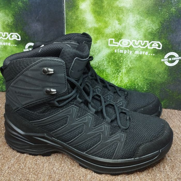 Черевики тактичні "LOWA Innox PRO GTX Mid TF" Black