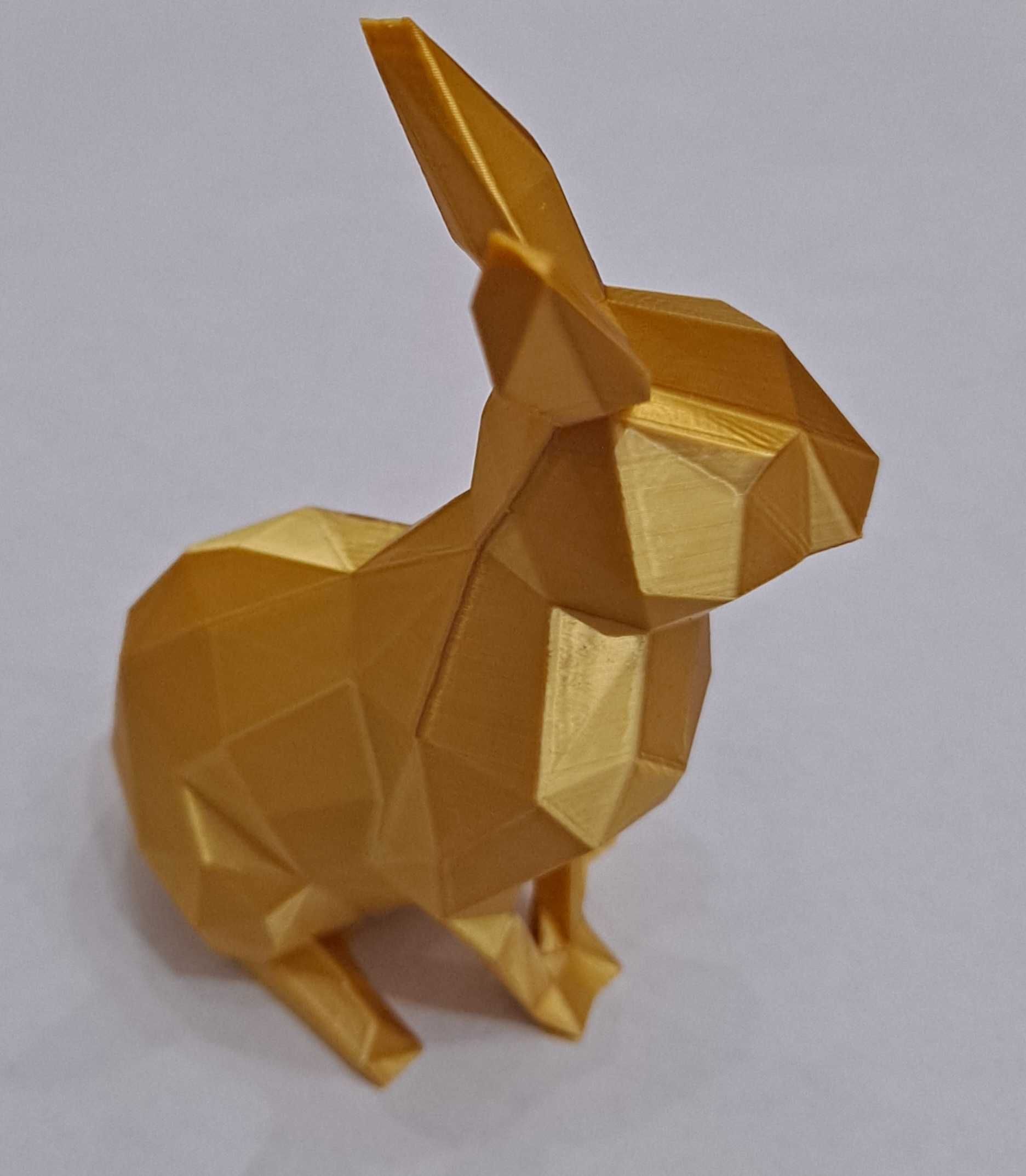 Figurka zajączka wysokość wydruk 3D.