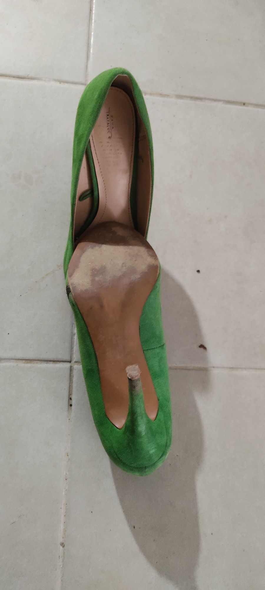 Sapato Verde Zara