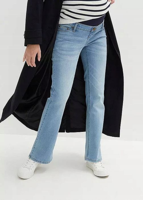 B.P.C spodnie ciążowe jeansy jasnoniebieskie ^42