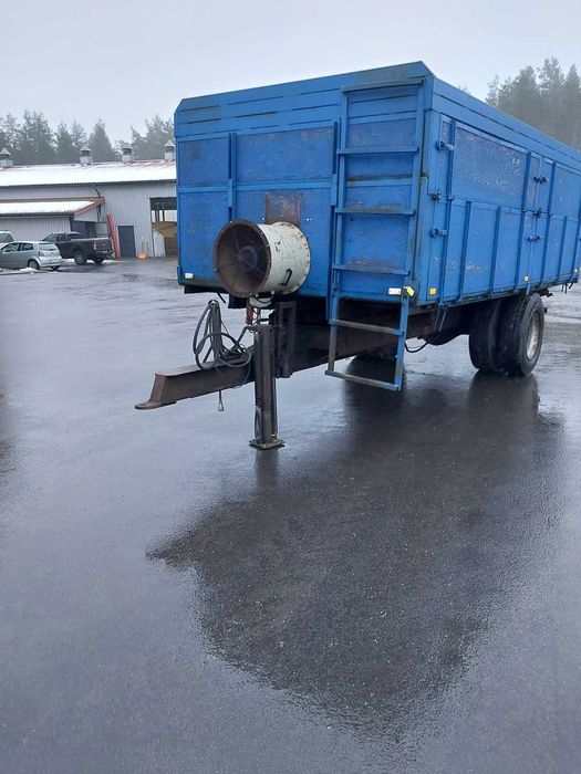 Przyczepa suszącą zborze, suszarnia mobilna, 8 ton