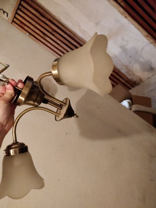 Lampa wisząca 3 klosze