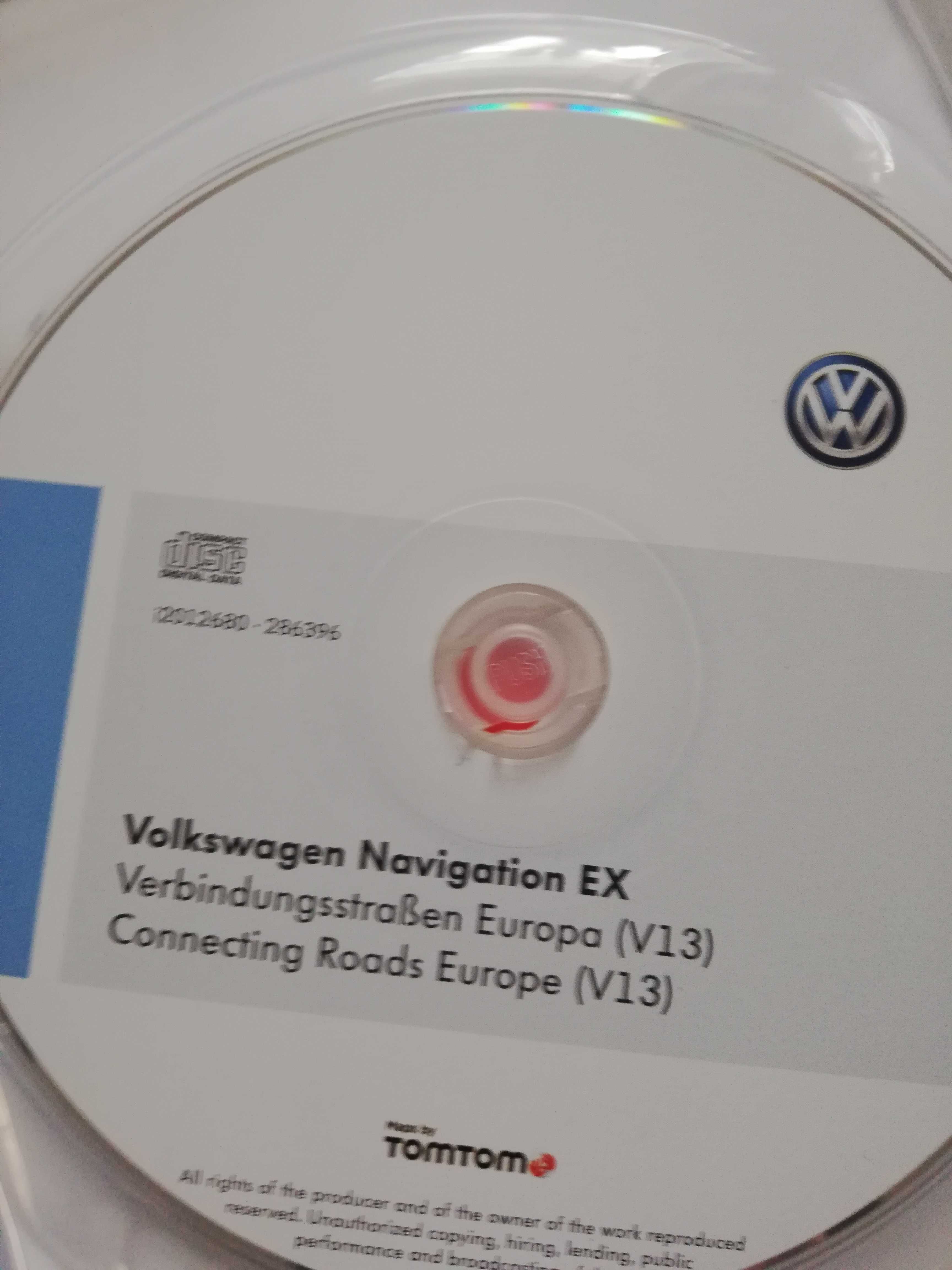 Volkswagen RNS300 CD-ROM do systemu nawigacji Deutschland EX(V13)