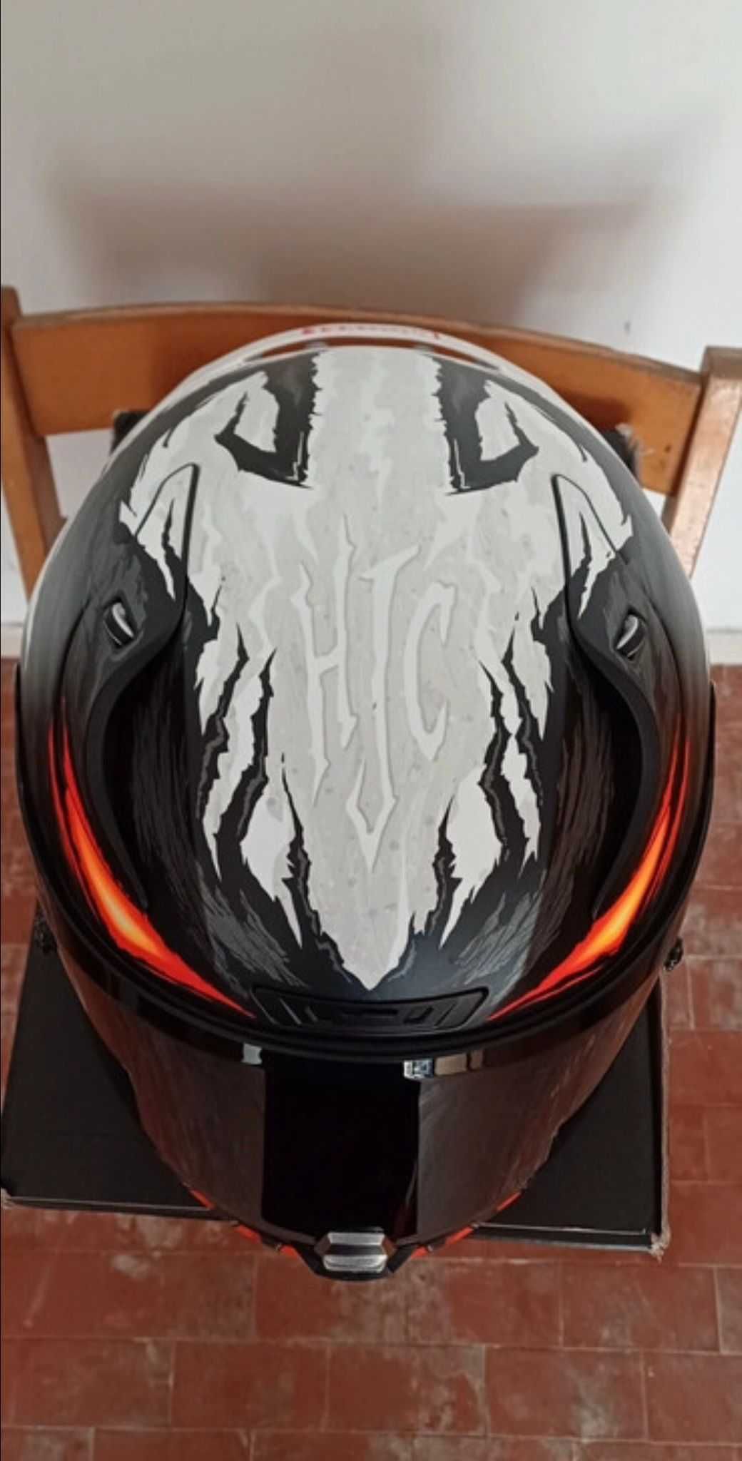 Capacete HJC Rpha 11 Anti Venom [Edição Limitada MARVEL]