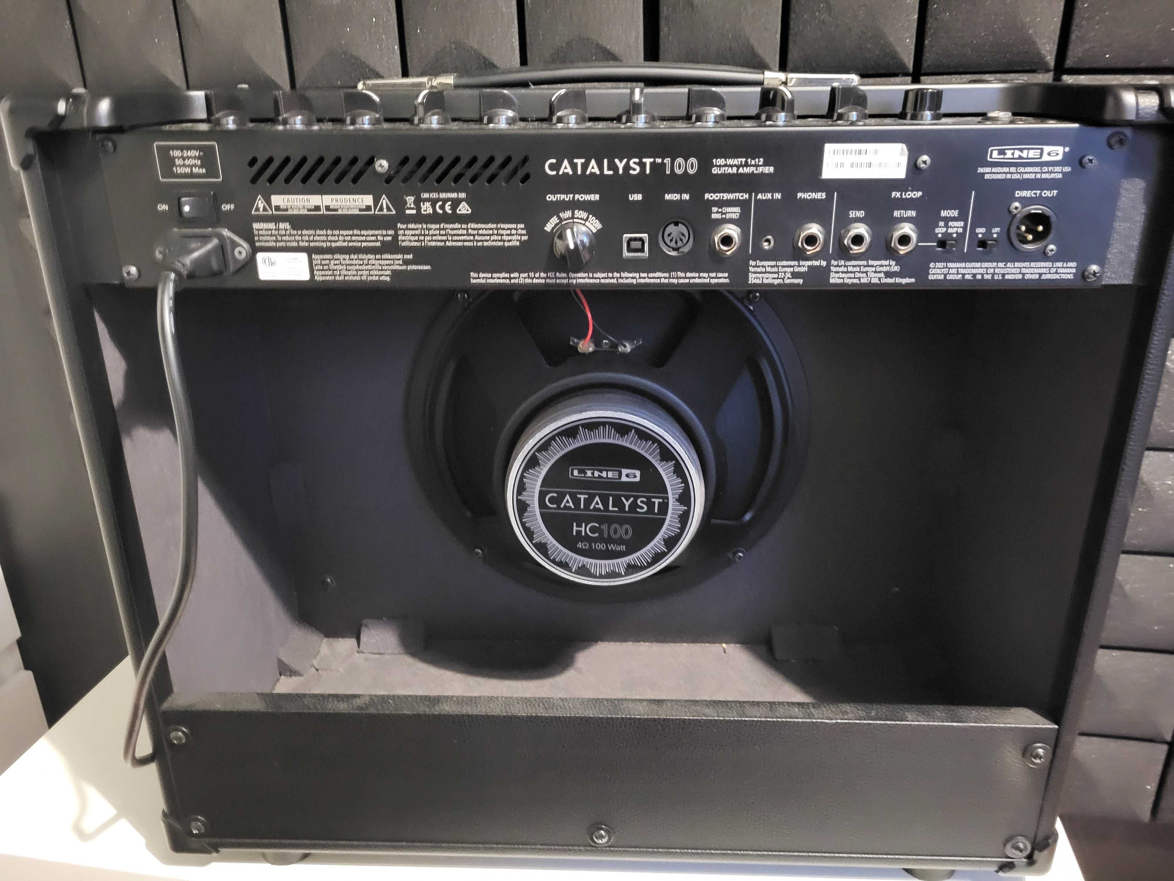 Line 6 Catalyst 100 + Footswitch