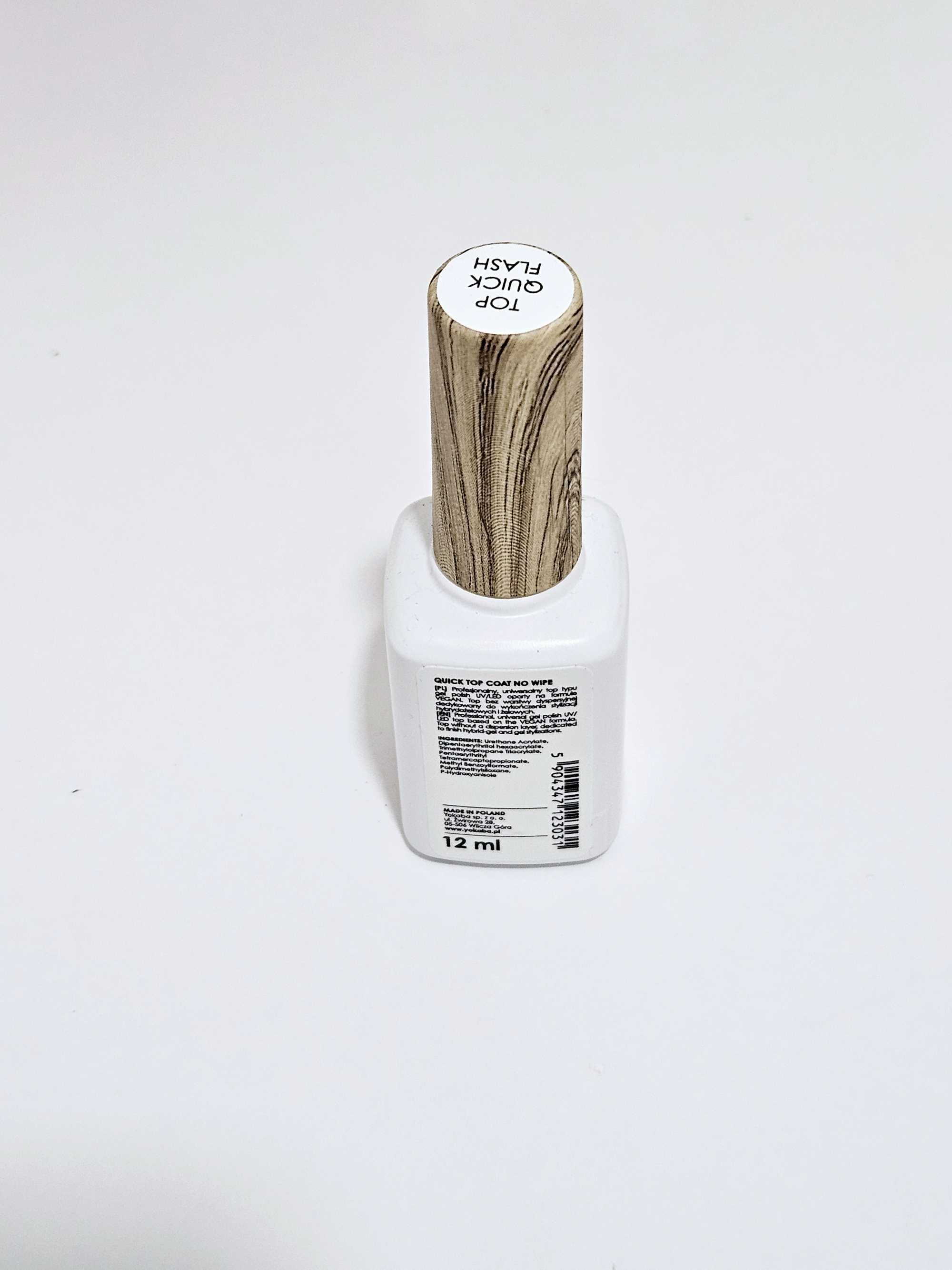 Yokaba Quick Flash Top Coat No Wipe UV/LED 12 ml