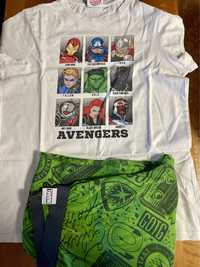 Piżama chłopięca Marvel Avengers 158-164 na 12 lat letnia