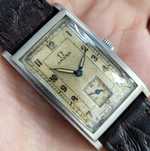 Zegarek Omega T17 1939 historia! Pasek skóra 1786 rok. Sprawny. Unikat