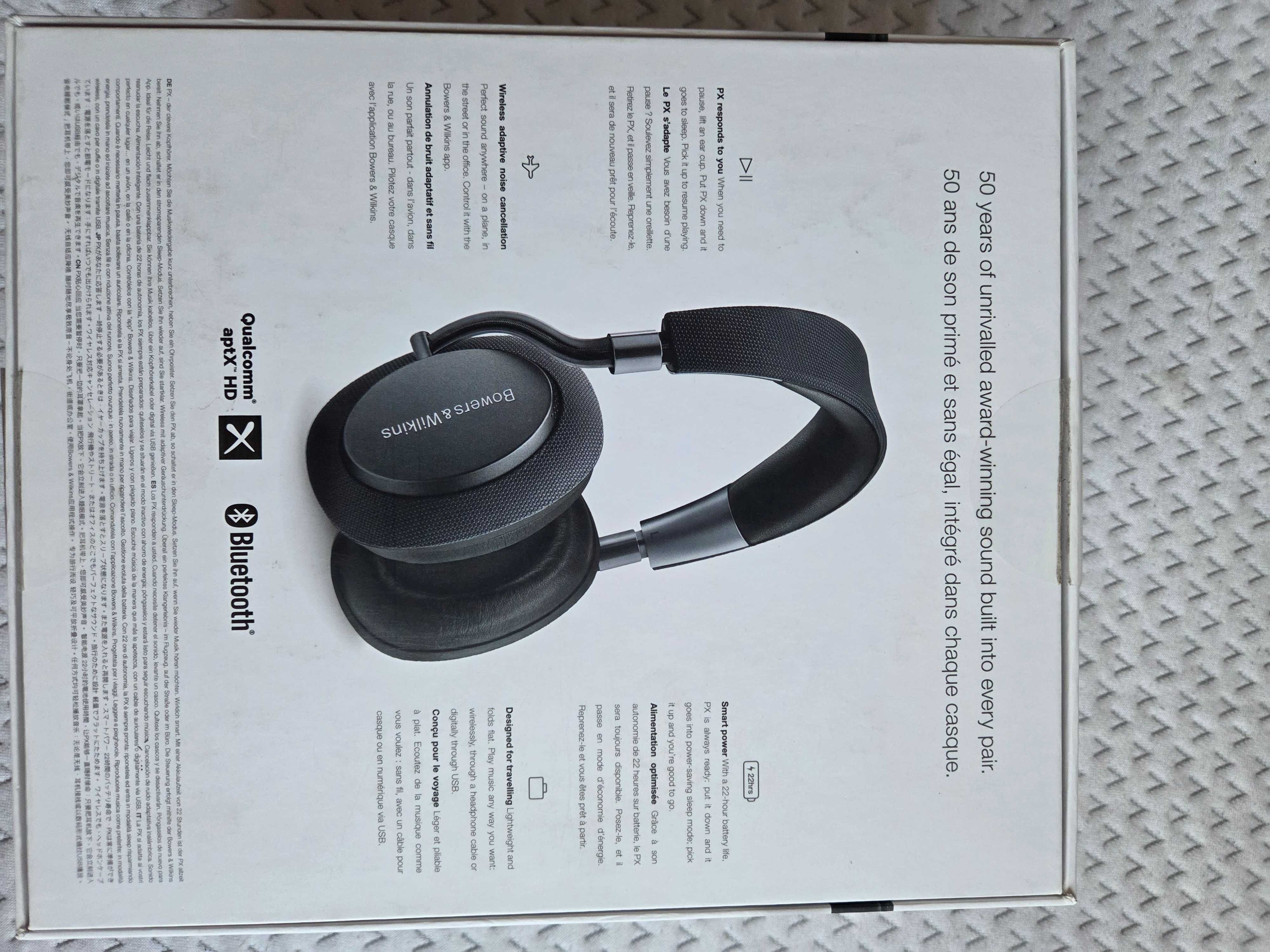 BOWERS & WILKINS PX B&W  Te Właściwe Protoplasta Poszukiwane Stan BDB