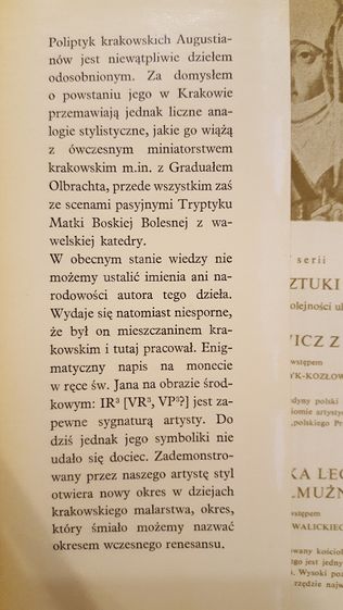 Krakowska Legenda Jana Jałmużnika Michał Walicki Kościół Augustianów