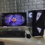ПК Ryzen 5 +монитор 24 IPS 75 гц мощный игровой пк + монитор +девайсы