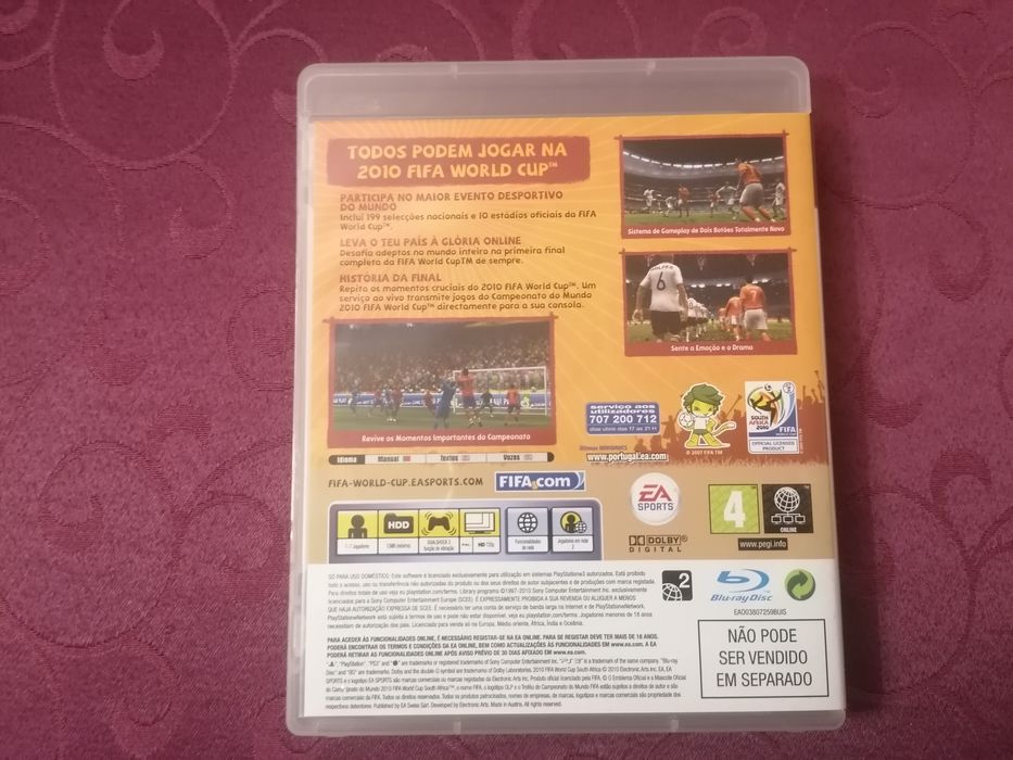 Jogo PS3 - FIFA 2010 South Africa