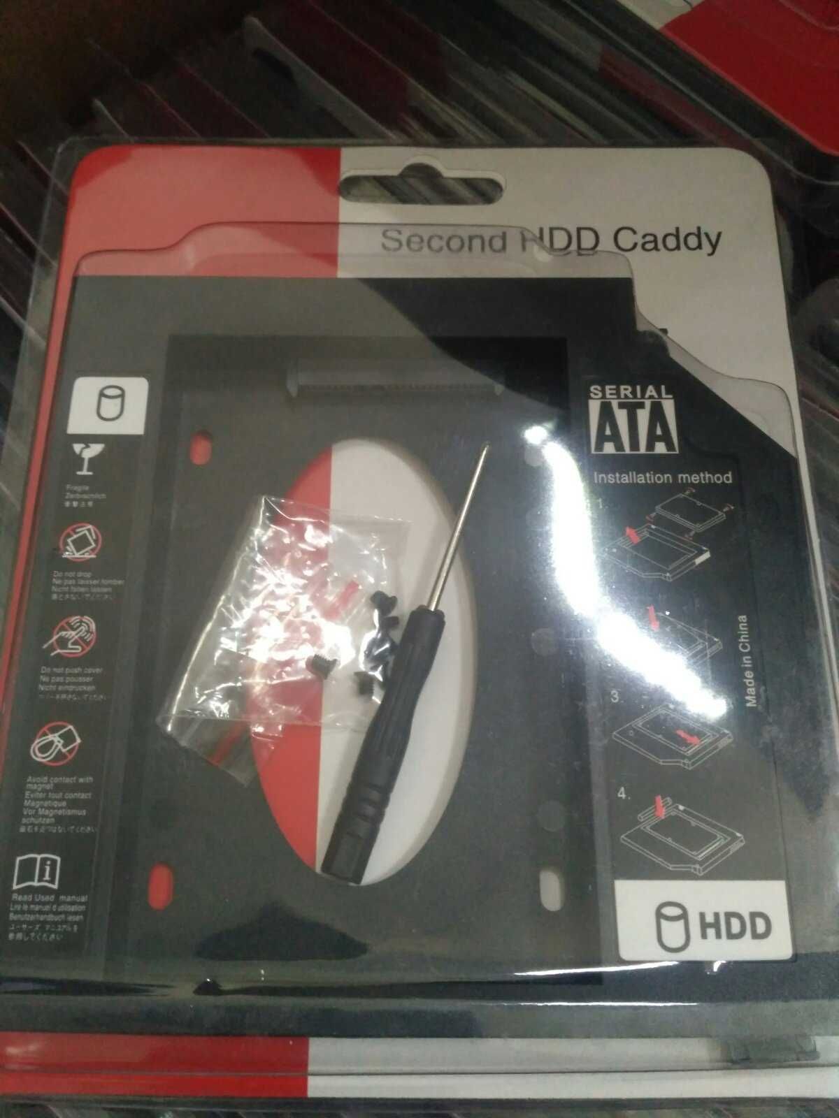Кишеня Оptibay, оптібей, caddy 9.5 / 12.7 мм  адаптер SSD HDD, карман.