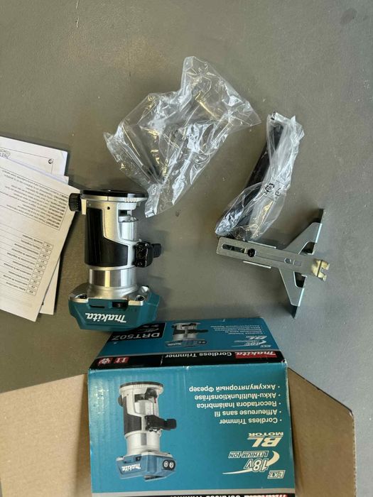 Frezarka Makita DRT50Z nowa zestaw