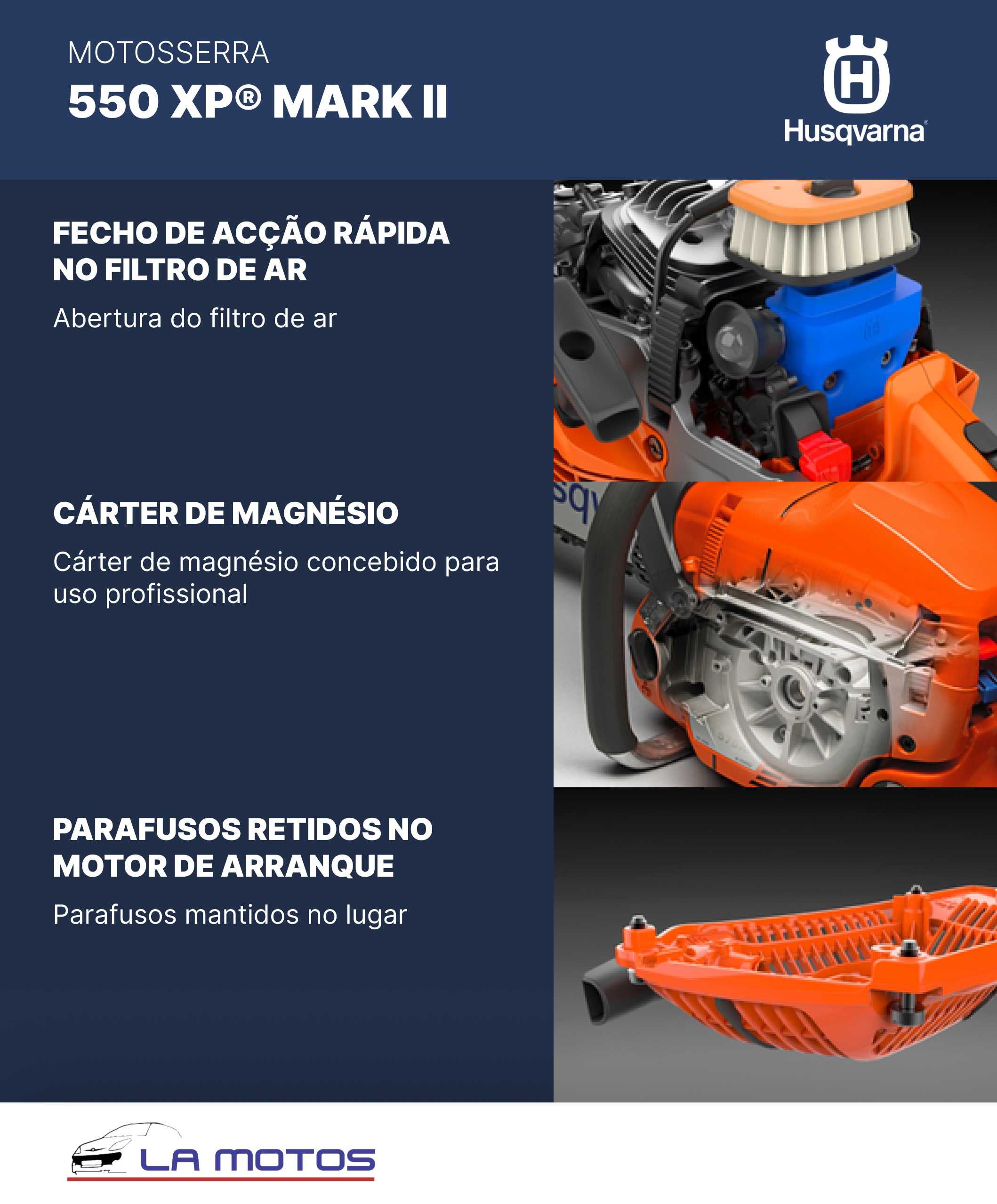 Motosserra Husqvarna 550XP Mark II
