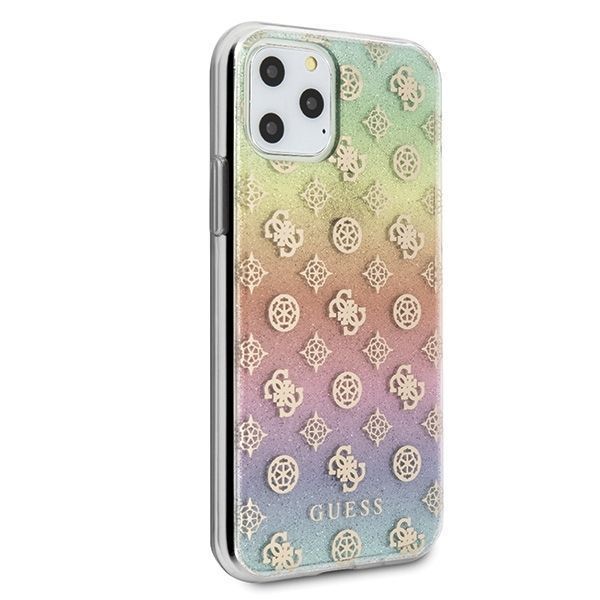 Etui Guess Iridescent 4G Peony dla iPhone 11 Pro 5.8"