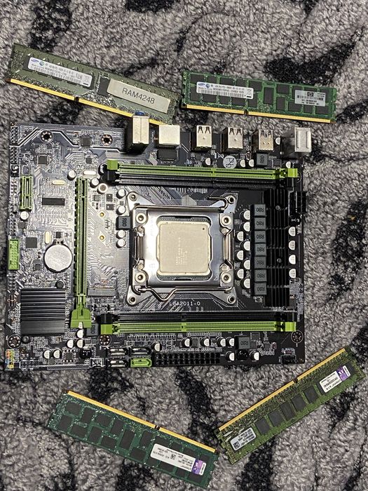 Комплект Xeon E5 2670 + 20gb