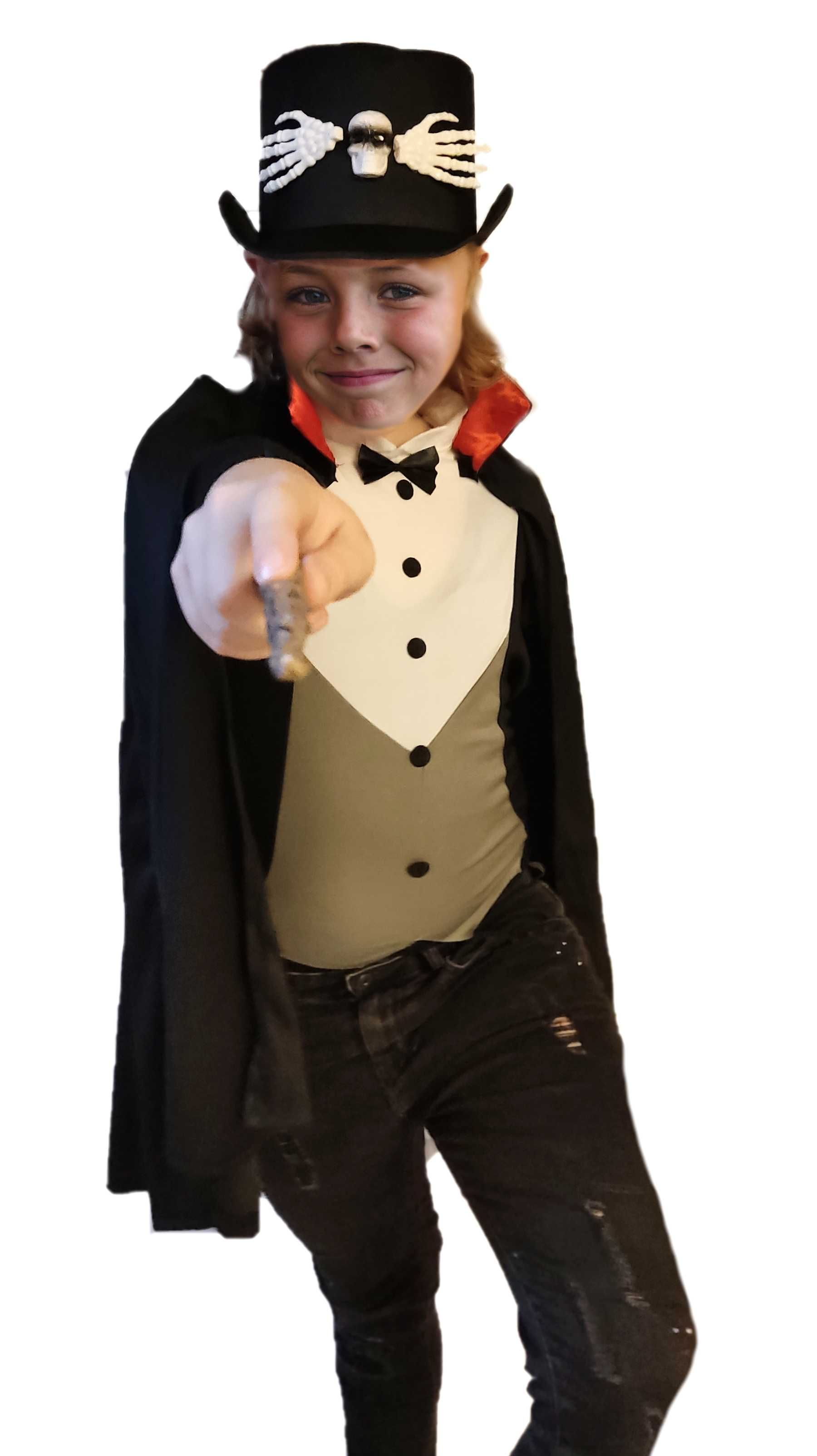 Kostium przebranie 11-13 lat wampir magik Halloween