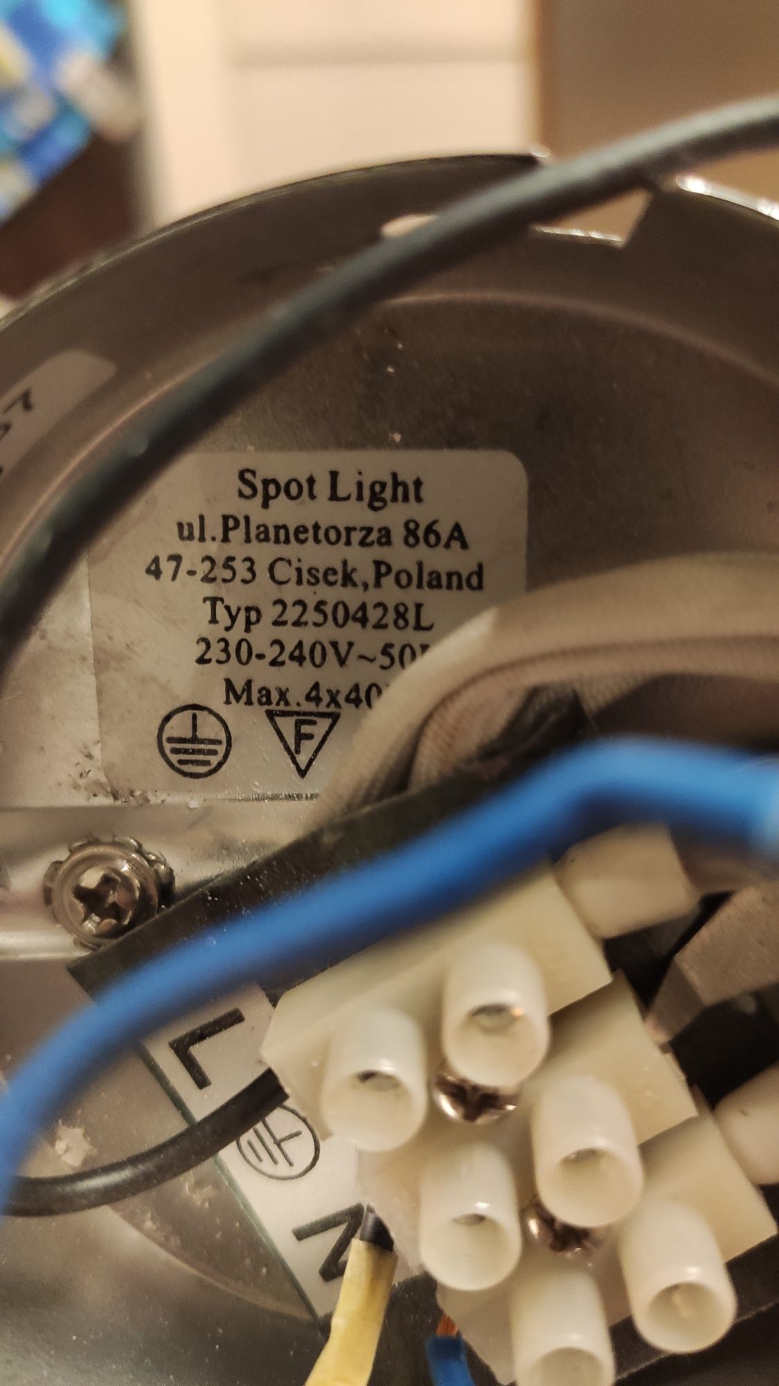 Lampa 4 punktowa