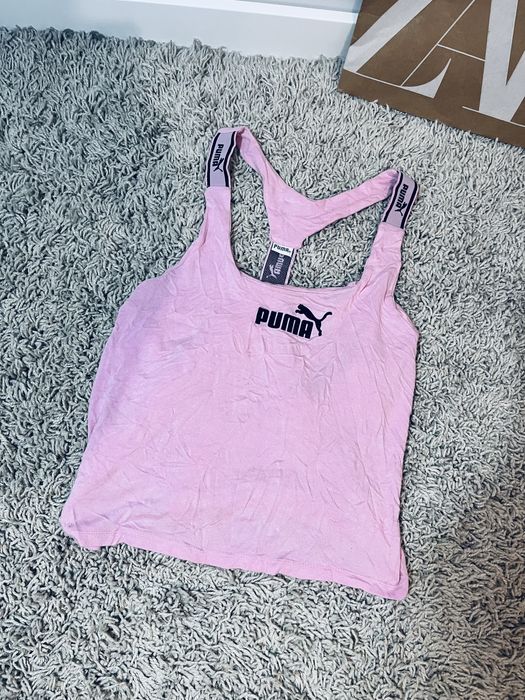Puma rozowy top sportowy xxl