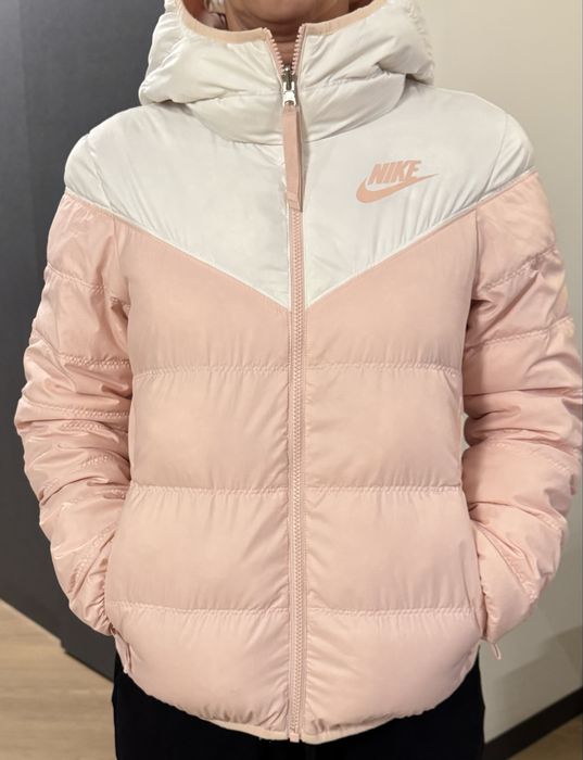 Kurtka Nike rozmiar S, dwustronna, puchowa