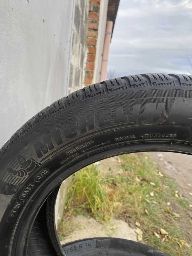 Продам шини 205 55 r16 Michelin alpin 6